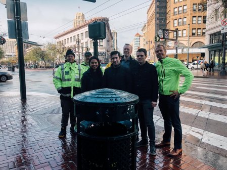 Nordsense AI trash bin