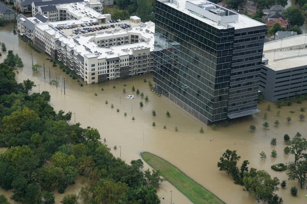 Houston flooded after Hurricane Harvey