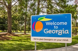 Welcome to Georgia sign