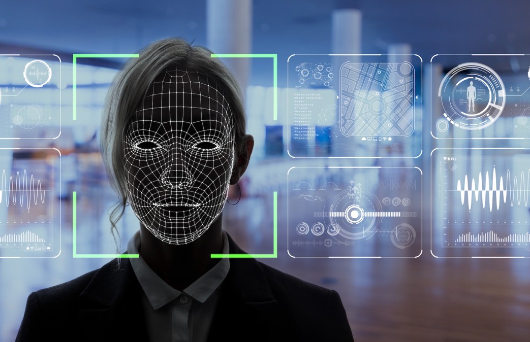 facial recognition concept