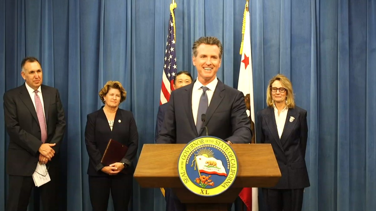 California Gov. Gavin Newsom