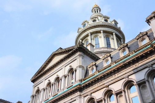 Baltimore, Maryland. City Hall building