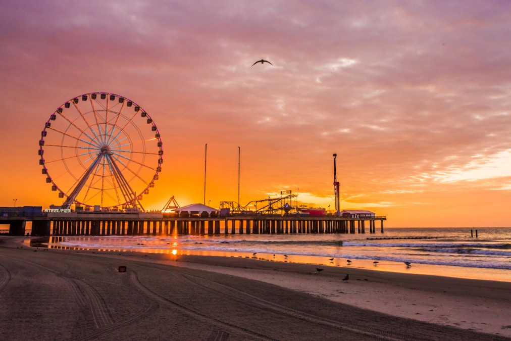 beach in Atlantic City, New Jersey