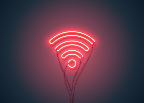 Wi-Fi neon sign