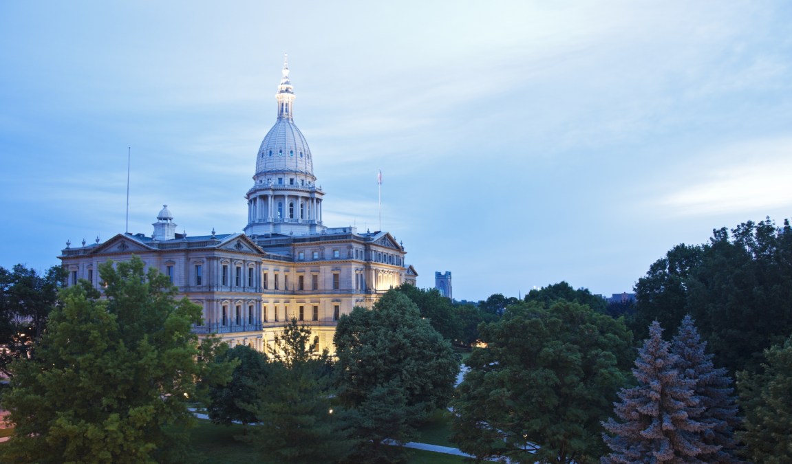 Michigan state capitol building