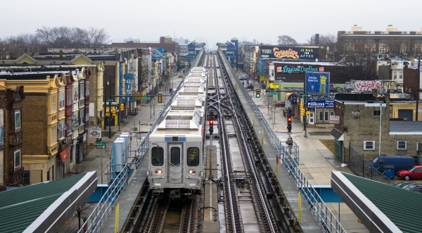 train in Philadelphia