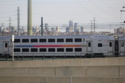 A New Jersey Transit train