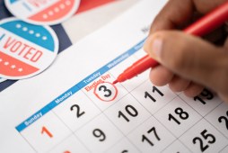 Nov. 3 circled on calendar