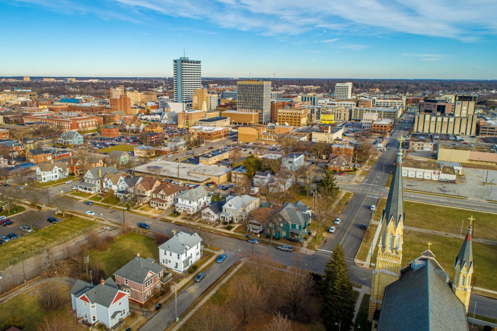 South Bend, Indiana, Downtown