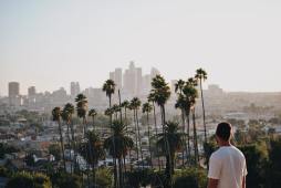 LA skyline