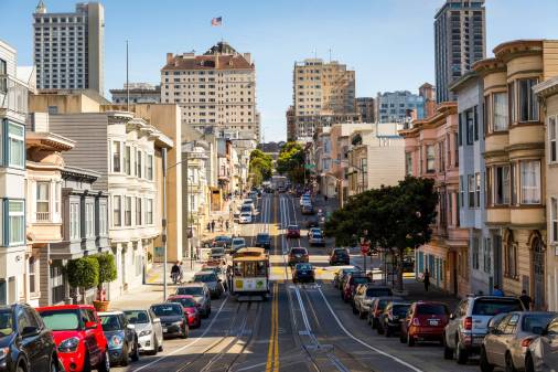 street view of San Francisco, where officials are improving digital services