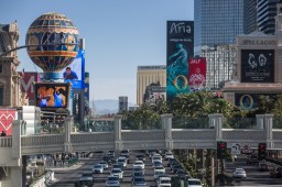 vegas strip in Clark County