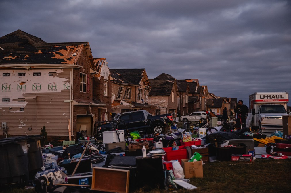 damaged homes