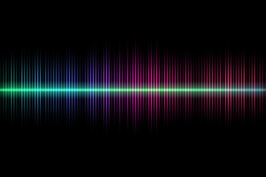 sound waves histogram