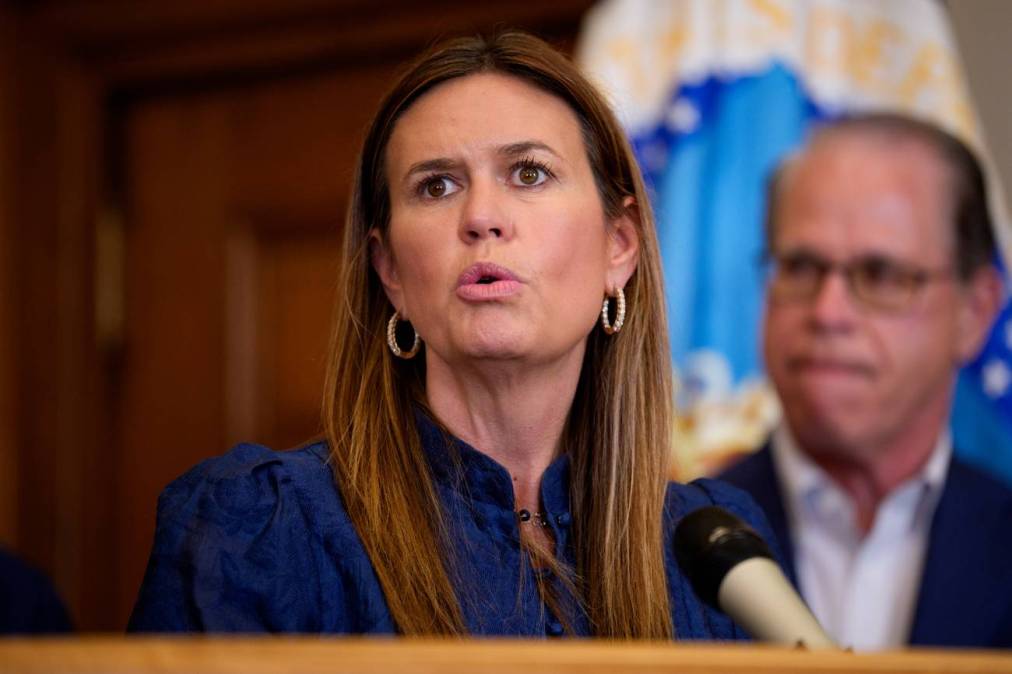 Arkansas Gov. Sarah Huckabee Sanders