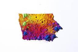 Iowa colorful