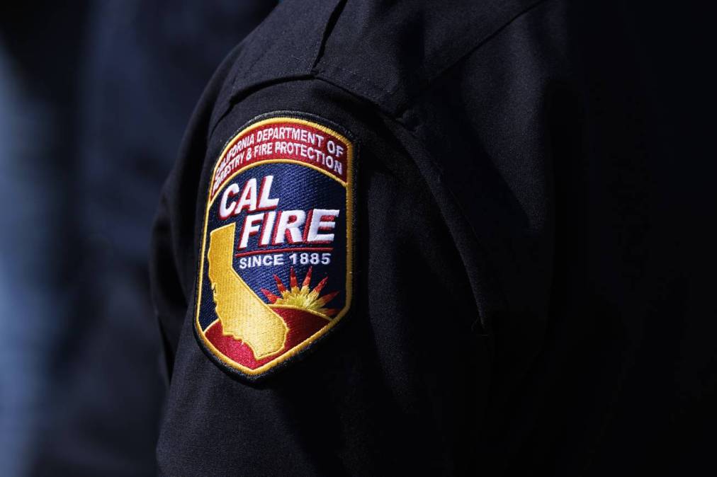 CalFire logo on shirt