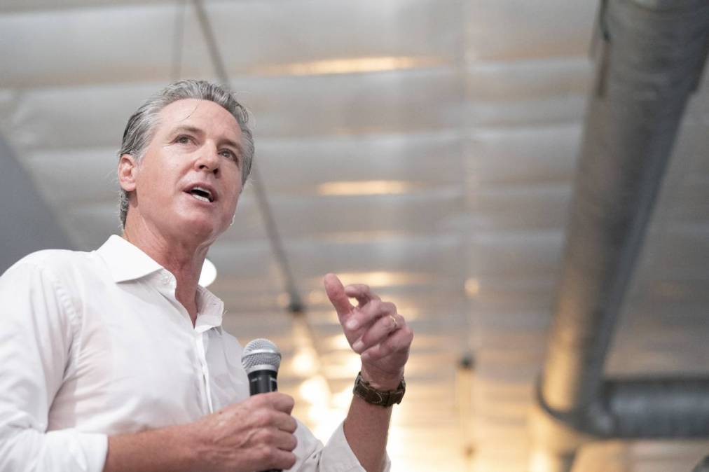 California Gov. Gavin Newsom