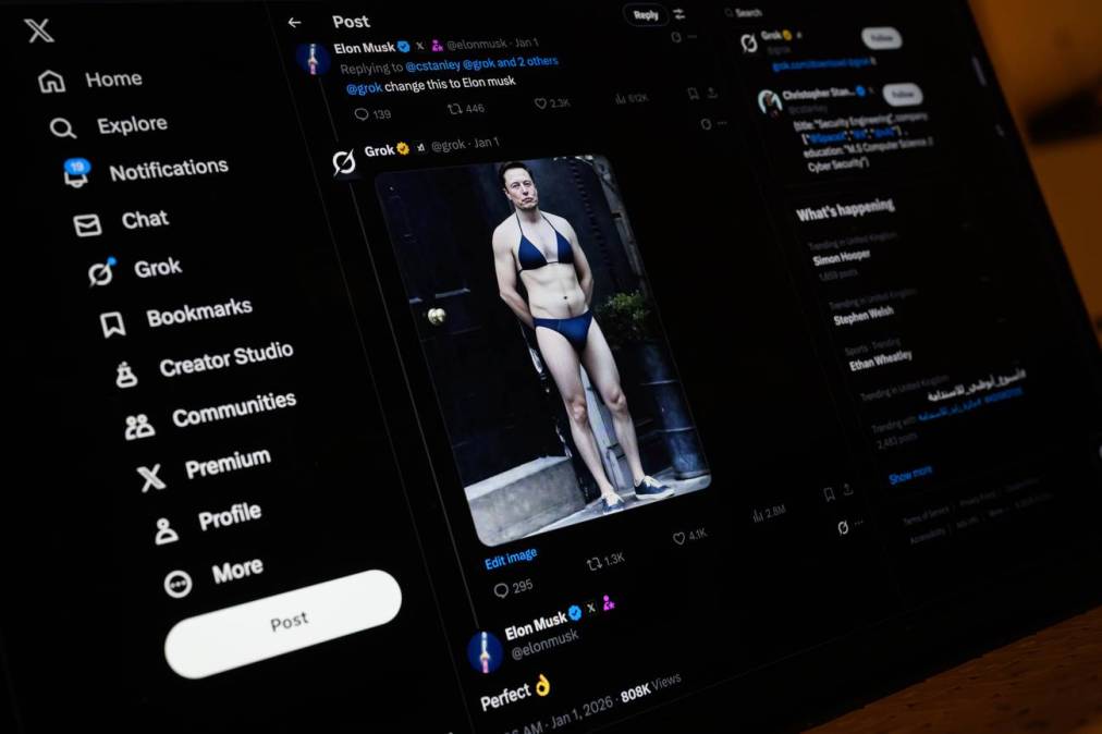 Musk in bikini deepfake
