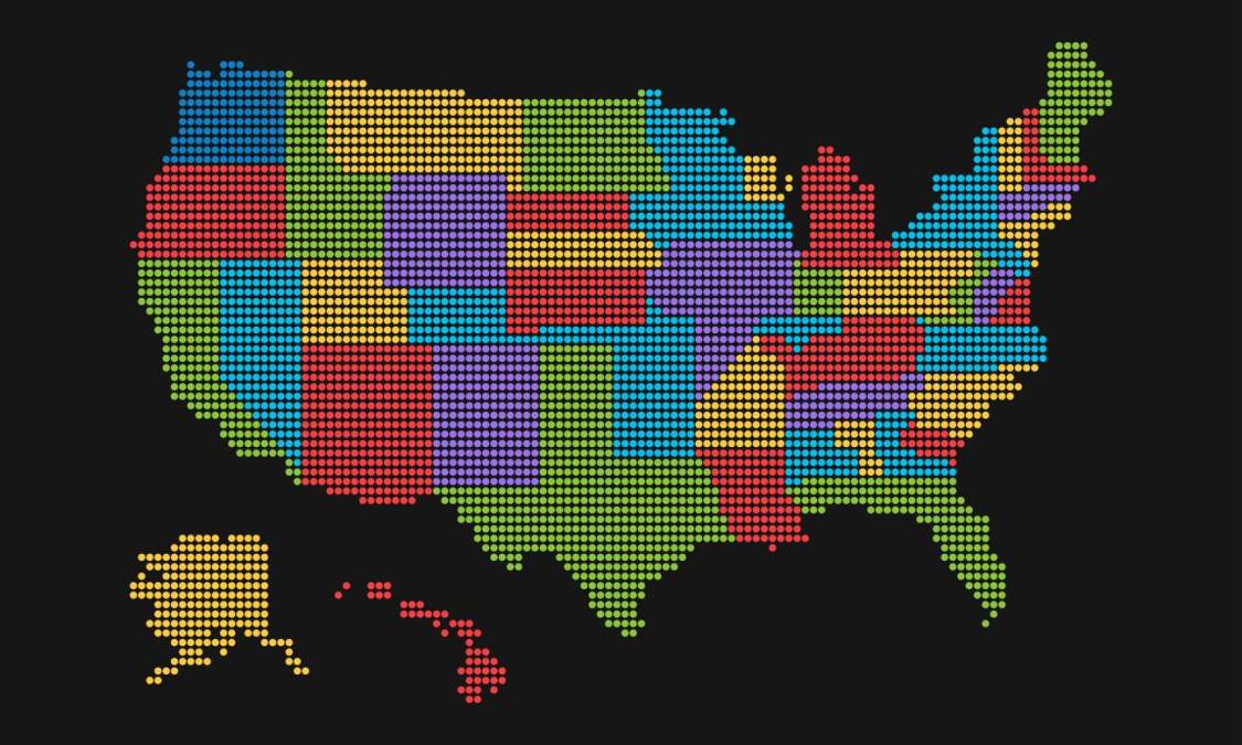 US map