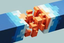 blockchain illustration