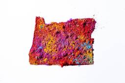 Oregon state map