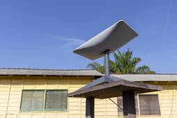 satellite internet dish